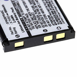 vhbw Batterie pour téléphone sans fil remplace Panasonic N4FUYYYY0046, N4FUYYYY0047 (660mAh, 3.7V, Li-Ion)