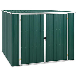 vidaXL Abri de jardin Vert 195x198x159 cm Acier galvanisé