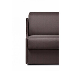 Acheter Inside 75 Canapé convertible MONACO matelas mémory 20cm express lattes 140cm microfibre marron