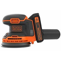 Black & Decker Ponceuse excentrique sans fil BDCROS18-QW