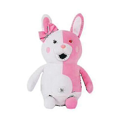 Universal Poupée ours noir et blanc, peluche lapin blanc rose, peluche fourrée animaux peluches AILYï ¼ – PINKï ¼ –