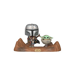 Funko Star Wars The Mandalorian - Pack 2 Figurines POP Mandalorian & Child 9 cm