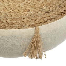 Acheter Atmosphera, Createur D'Interieur Coussin de sol design jute Rituality - Diam. 38 m - Beige