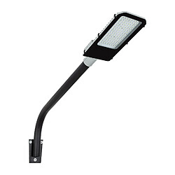 Ledkia Support Mural Ø60mm pour Luminaires Éclairage Public Noir pas cher