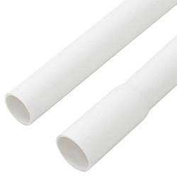 Acheter vidaXL Goulottes de câble Ø16 mm 10 m PVC