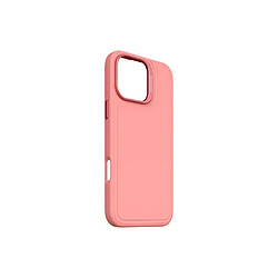 Decoded Coque pour iPhone 16 Pro Max Gamme Stacks MagSafe en Silicone Antimicrobienne Rose