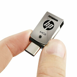 Avis Clé USB HP HPFD5000M-64 Acier 64 GB