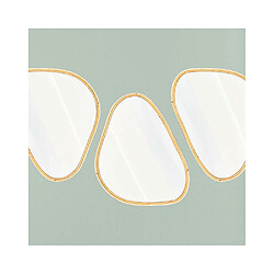 Aubry Gaspard Miroir en rotin Organic.