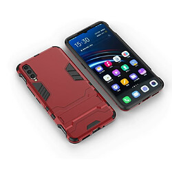 Wewoo Coque Souple TPU antichoc pour Vivo V15 Pro avec support Rouge