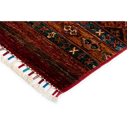 Vidal Tapis de laine 247x173 rouge Torkman