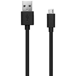 WOW Câble USB A/micro USB 1m - 2.1A Noir