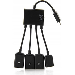 Avis GUPBOO HUB 3x USB 1x MicroUSB Tablette PC ANDROID OTG Souris,JL706