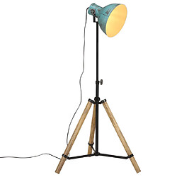 vidaXL Lampadaire 25 W bleu délavé 75x75x90-150 cm E27