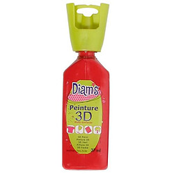 OZ International Peinture 3D multisurface - Brillant Rouge Profond