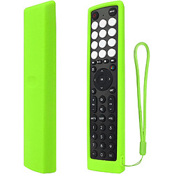 SANAG Housse Coque En Silicone Pour Hisense Vidaa Tv Telecommande En2D36H En2J36H En2F36H Erf2S36H, Etui De Protection Pour Hisense Tv Telecommande, Antiderapage, Antisismique, Lavable-Glow Green