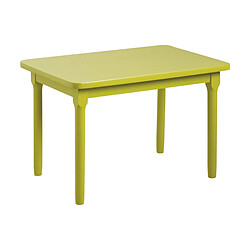 Aubry Gaspard Table enfant en hêtre anis.