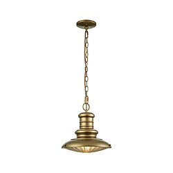 Elstead Lighting Suspension extérieur Redding Verre,Aluminium Bronze vieilli peint