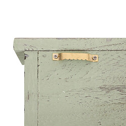 Acheter Mendler Porte-clés mural HWC-A48 avec portes ~ vert shabby