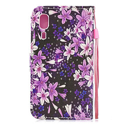 Avis Wewoo Housse Coque Étui en cuir à rabat horizontal Lily Pattern pour Galaxy A2 Coreavec supportlogements cartes et portefeuille