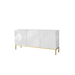 Bestmobilier Celeste - buffet bas - 160 cm - style contemporain pas cher