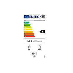 Réfrigérateur combiné 54cm 262l statique - RCSA270K40SN - BEKO