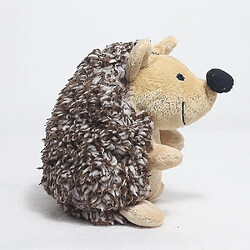 Universal Peluche animaux hérisson peluche poupée poupée bébé dormant poupée 15 cm peluche brun hérisson