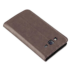 Cadorabo Coque Samsung Galaxy J5 2015 Etui en Brun pas cher