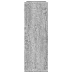 Avis vidaXL Étagère murale Sonoma gris 104x20x58,5 cm Bois d'ingénierie