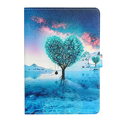 Etui en PU Porte-cartes à motif élégant arbre pour votre Samsung Galaxy Tab A7 Lite 8.7 pouces T220/T225