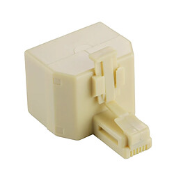 Wewoo Adaptateur de réseau Ethernet RJ45 à double port RJ45