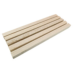 Acheter 5pcs 13in Longues Bandes De Bois Bâtons De Bois Table De Sable Bricolage Décor Artisanat 5x5mm