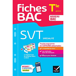 SVT spécialité, terminale générale : nouveau bac