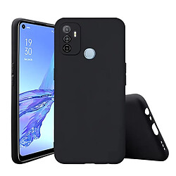 Coque En Silicone Liquide Phonecare Pour Oppo A53s - Noir