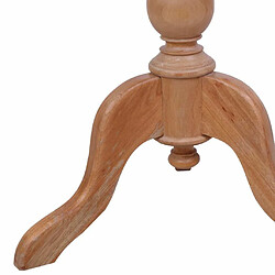 Acheter Maison Chic Table d'appoint | Table Basse Naturel 50 x 50 x 65 cm Bois d'acajou massif -GKD57431