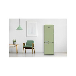 Acheter Réfrigérateur combiné 60cm 304l brassé vert amande - SCCB300VVA - SCHNEIDER