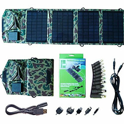 Eco Miracle Chargeur Solaire Universel 14 Watts et Contrôleur de Tension