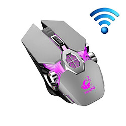 Yonis Souris Gaming Sans Fil 2400 DPI Silencieuse Lumineuse