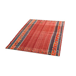 Vidal Tapis de laine 220x148 rouge Jajim