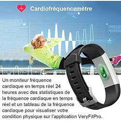 Acheter Montre Connectée Femmes Homme Bracelet Connecté Cardiofréquencemètre Montre Intelligente Etanche IP67 Smartwatch Montre Sport Podome