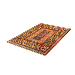 Avis Vidal Tapis de laine 159x109 brun Kashkuli