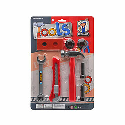 BigBuy Kids Jeu d'outils pour les enfants Tools Mechanic 8 Pièces