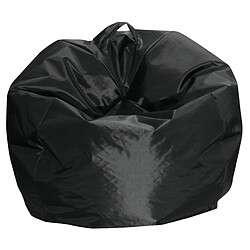 Alter Pouf élégant, couleur noire, Mesure 65 x 50 x 65 cm