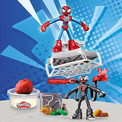 Acheter Playdoh Play-Doh Spider-Man, coffret Attaque tranchante avec 2&nbsp;figurines flexibles, 7&nbsp;accessoires et pâte a modeler, des 4&nbsp;ans, Marvel