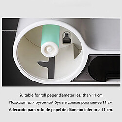 Universal Toilette papier toilette papier mouchoir boîte en plastique toilette distributeur mural papier roulé boîte de rangement perforation gratuite pas cher