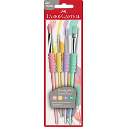 Pinceaux Faber-Castell Gâteau 4 Pièces (10 Unités)