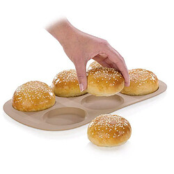 Moule à buns en silicone x 6 - Tescoma pas cher