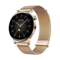 Huawei Watch GT 3 42 mm Elite Edition Or avec bracelet en métal (Milo B19T)