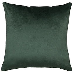 Acheter Beliani Lot de 2 coussins BELLEROSE Velours 45 x 45 cm Motif de plante Vert foncé