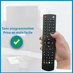 Avis SANAG Telecommande Tv Compatible De Remplacement Rc1910 Vestel Toshiba Grandin Techwood Luxor Sharp Sanyo Continental Edison