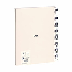 Acheter Carnet Milan 430 Beige A4 80 Volets (3 Unités)